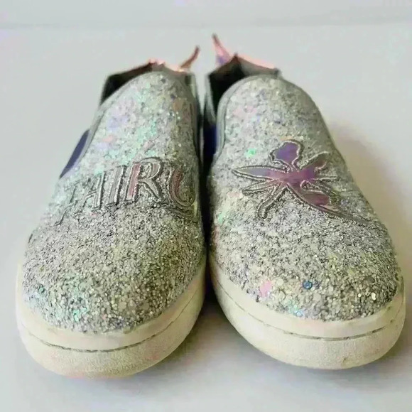Sam Edelman Kid’s Fairy Sparkle Slip On Sneaker - Picture 2 of 6